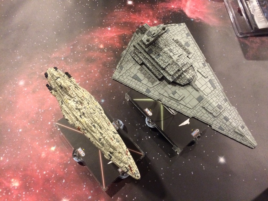The two heavy hitters! Note that the MC80 uses the same large base that the ISD does.