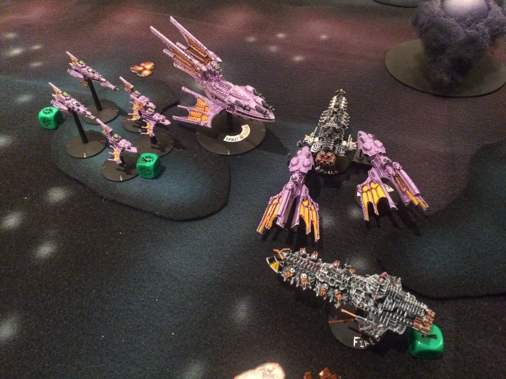 As expected, my IN got horribly out-maneuvered by the Eldar!