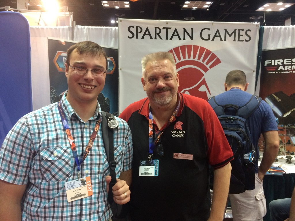 I got to meet Spartain Neil!